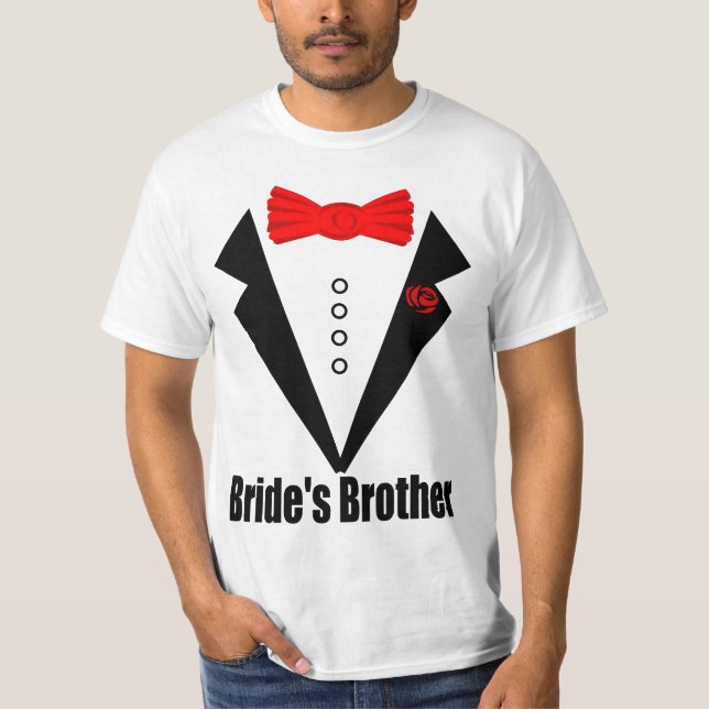 wedding,brother of the bride T-Shirt (Front)