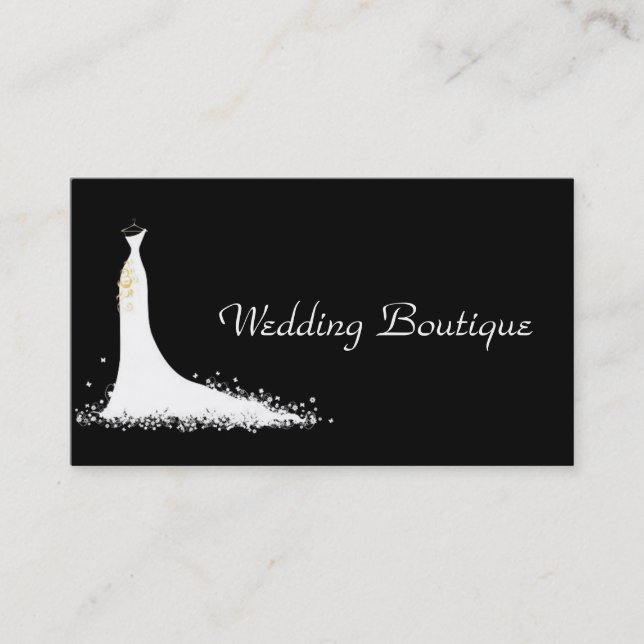 Wedding Business Card (Front)