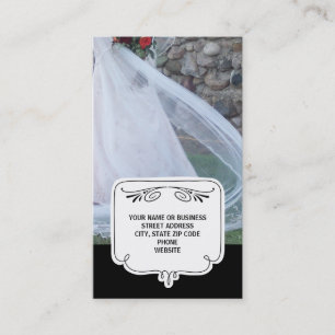 Wedding Business Cards {Black}