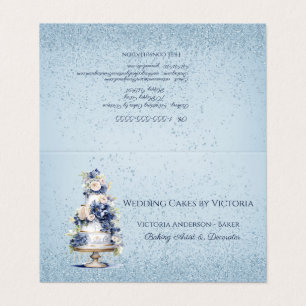 Wedding Cake Baker & Decorator Business Card