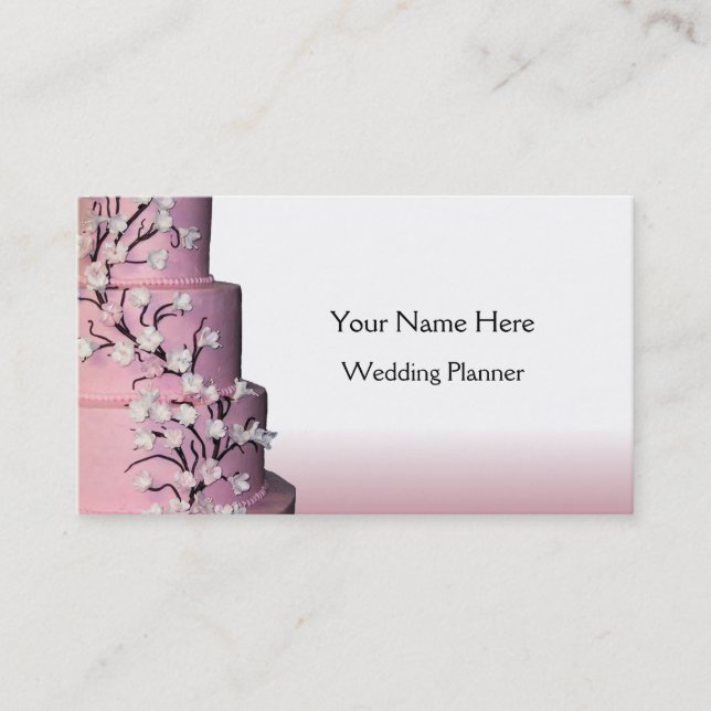 Wedding Cake business cards (Front)