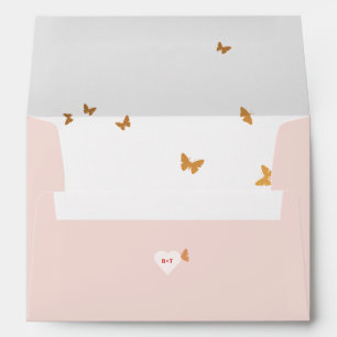 Wedding Cake Butterflies Envelope