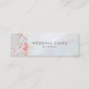 Wedding Cake Designer Bakery Mini Business Card
