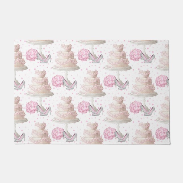 Wedding Cake Doormat (Front)