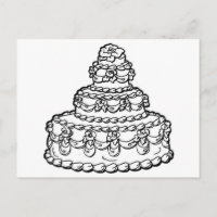 Wedding Cake Drawing