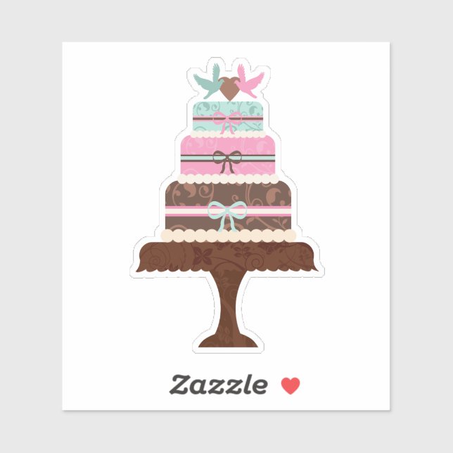 Wedding Cake Favour Contour (Sheet)