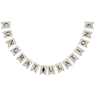 Wedding Cake Monogram Bunting