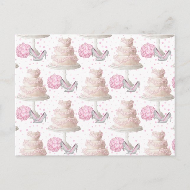 Wedding Cake Postcard (Front)