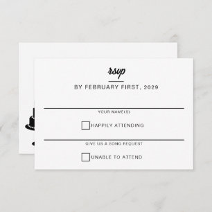 Wedding Cake RSVP Card