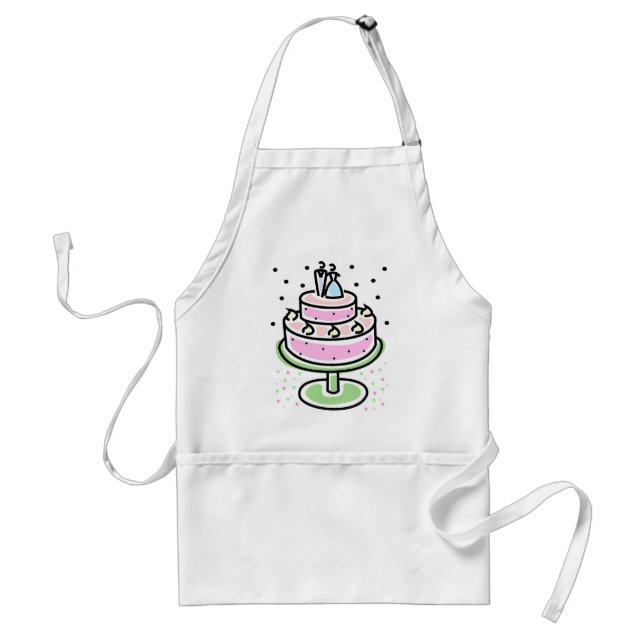 Wedding Cake Standard Apron (Front)