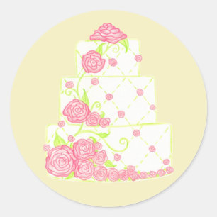Wedding Cake Sticker