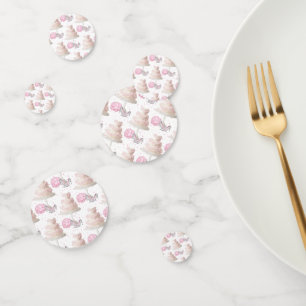 Wedding Cake Table Confetti