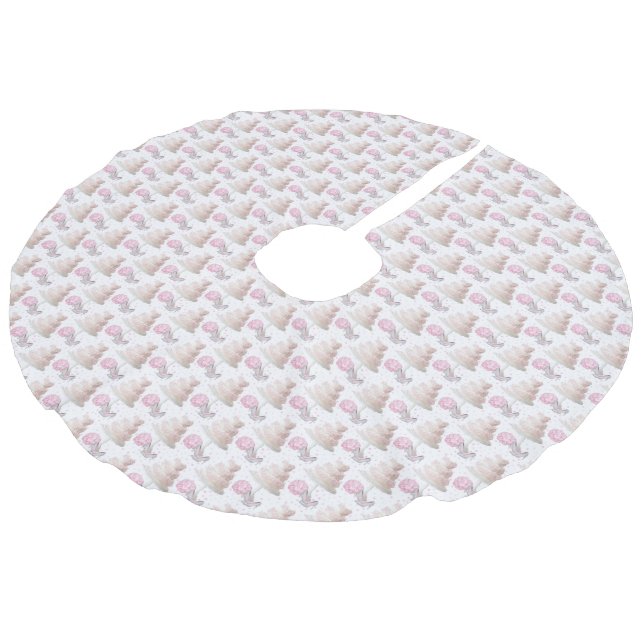 Wedding Cake Tree Skirt (Angled)