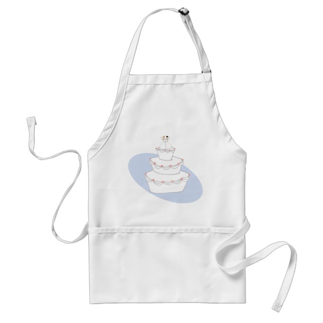 Wedding Cake Two Brides Standard Apron (Front)