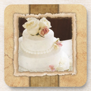 Wedding Cake Vintage Coaster