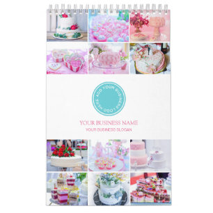 Wedding Cakes and Pastries 2025 Business Calendar