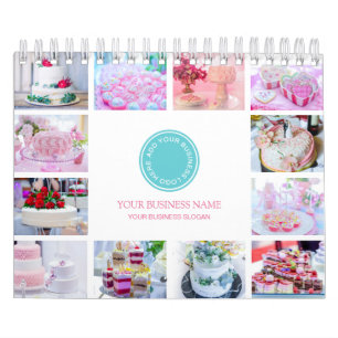 Wedding Cakes and Pastries 2025 Business Calendar