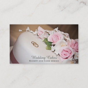 Wedding Cakes bakery, Special design cakes Business Card
