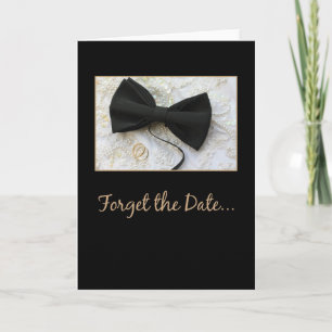 Wedding cancellation announcement