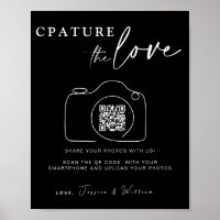 Wedding Capture The Love | Photo Sharing QR Code