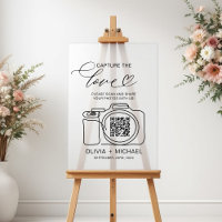 Wedding Capture The Love QR Code Photo Share