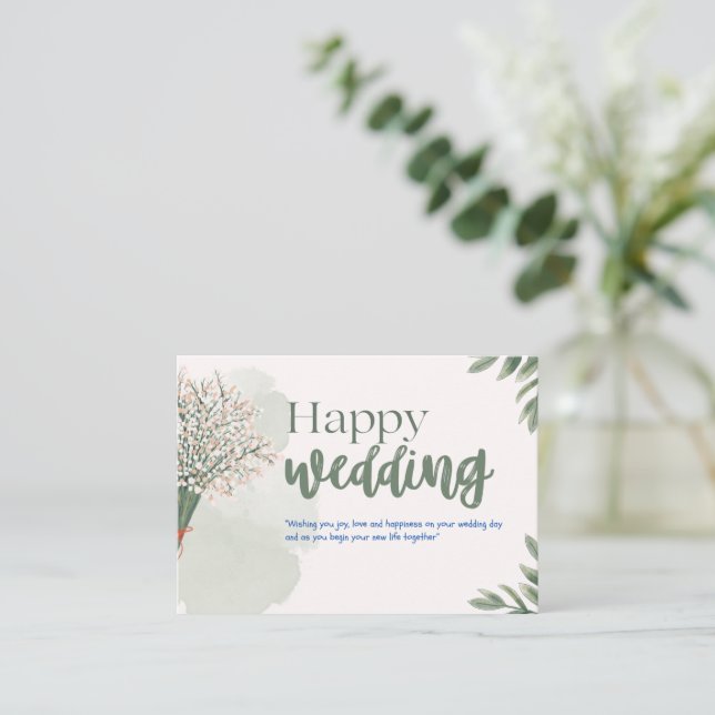 wedding card (Standing Front)
