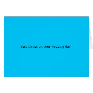 wedding card