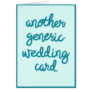wedding card