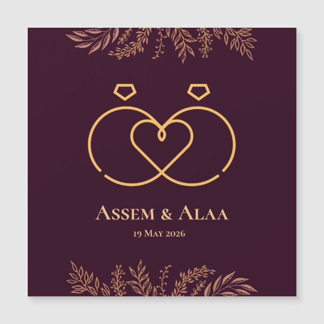 wedding card (Front)
