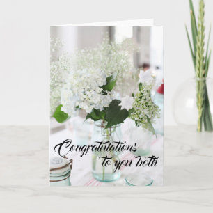 Wedding Card - Congratulations to you both