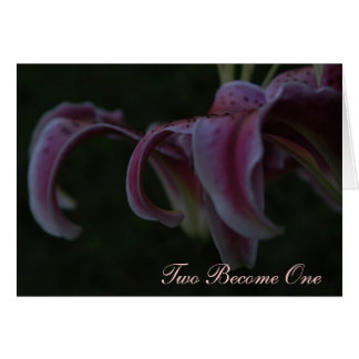 Wedding Card - Haiku