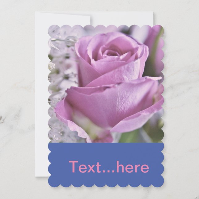 Wedding Card Instant Download Template (Front)