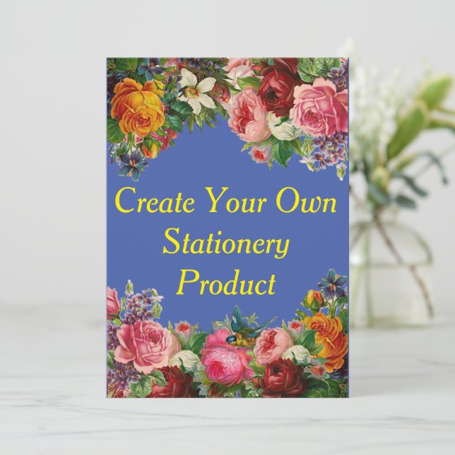 Wedding Card Instant Download Template (Standing Front)