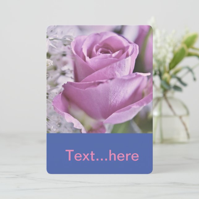 Wedding Card Invitation Template (Standing Front)