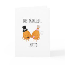 Wedding Card - Just Married-Nated