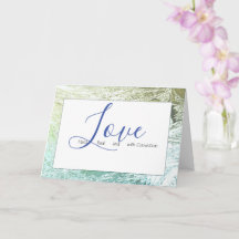 Wedding card, Love card for the bride and groom
