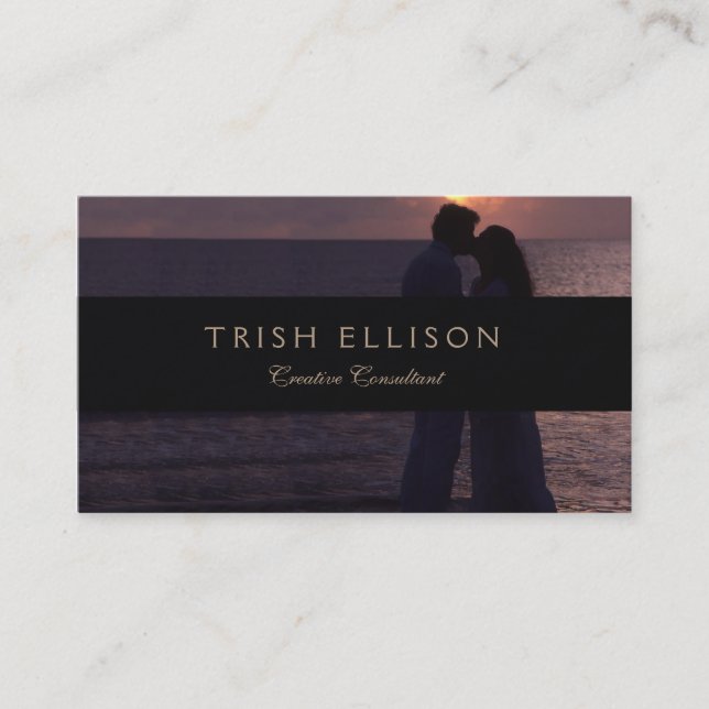 Wedding Card Photo Couple Custom template (Front)