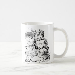 Wedding Caricature Mug 8/21/11a