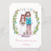 Wedding cats design