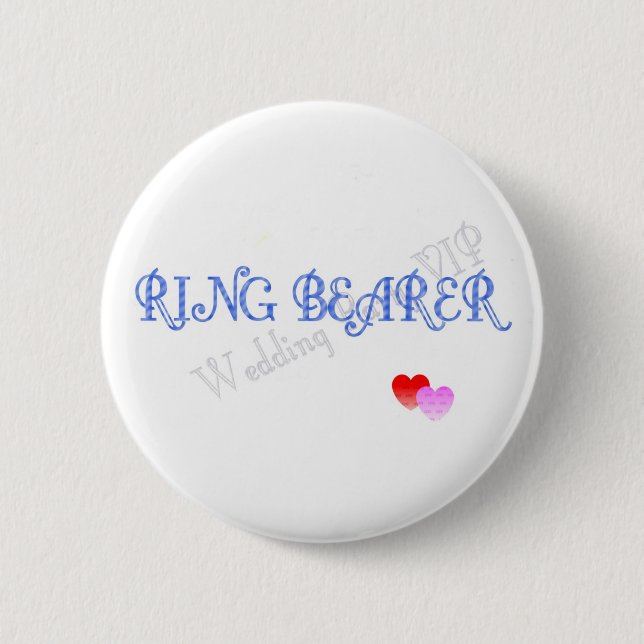 WEDDING CELEBRATION 6 CM ROUND BADGE (Front)