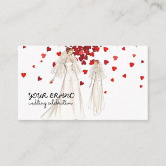 Wedding Celebration Business Card