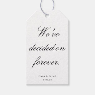 Wedding Centerpiece, Bridal Shower Decoration  Gift Tags