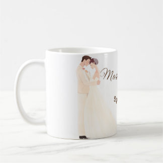 Wedding ceramic mug 