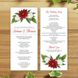 Wedding Ceremony Program Template