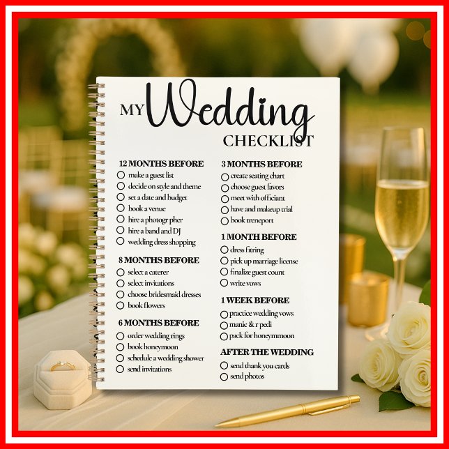 Wedding Checklist Planner (Creator Uploaded)