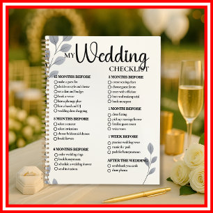  Wedding Checklist Planner 