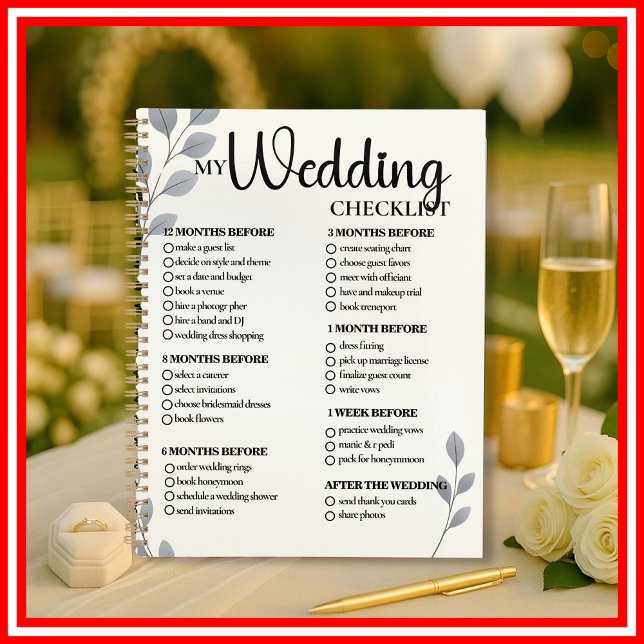  Wedding Checklist Planner  (Creator Uploaded)