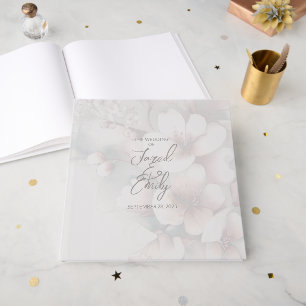 Wedding Cherry Blossom Guest Book