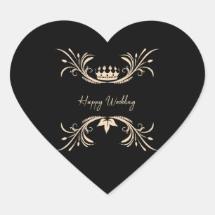 wedding chocolate sticker