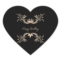 wedding chocolate sticker 